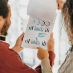 consultores fazendo análise de concorrência