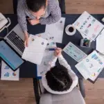 equipo que organiza la matriz de riesgos de la empresa
